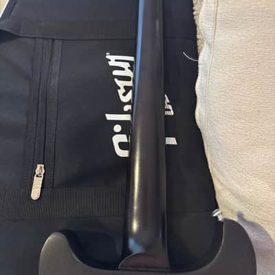 Gibson Les Paul Junior Tribute DC with Front-Mounted Input Jack 2019 - Worn Ebony Upgrades* including Fishman noiseless P90 image 8