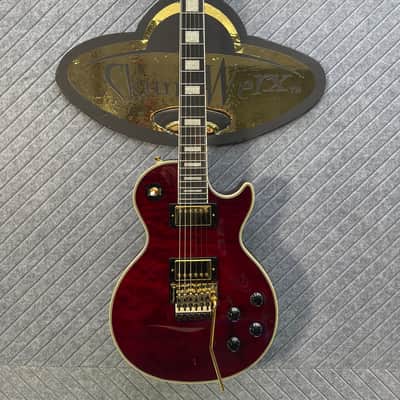 Epiphone Alex Lifeson Les Paul Custom Axcess Ruby SkunkWerx Premier Collection image 7