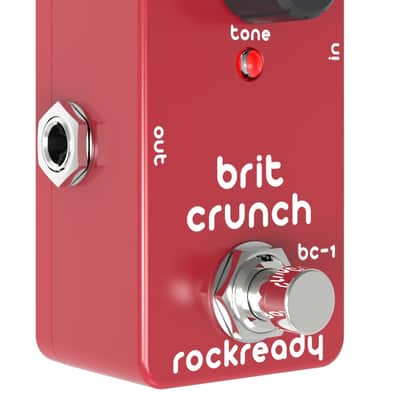 Rockready BC-1 | Brit Crunch Mini Overdrive Pedal. New with Full Warranty! image 5
