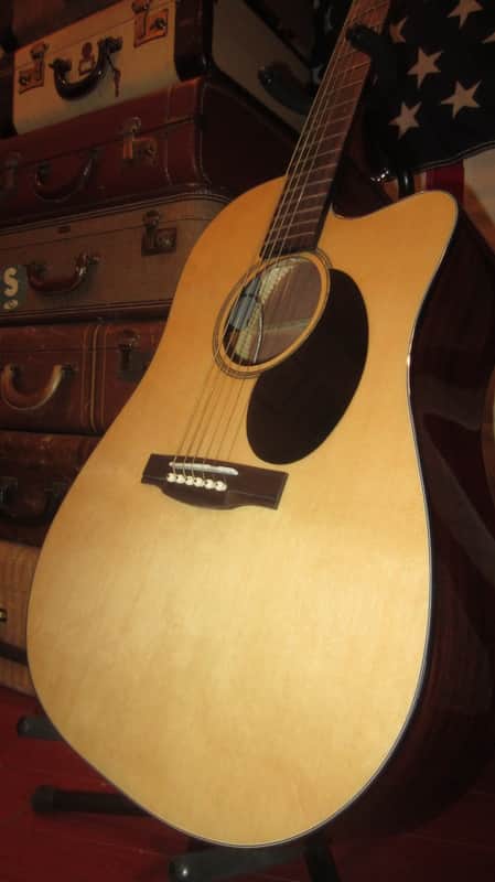Jasmine JD36CE-NAT Dreadnought with Electronics Natural image 1