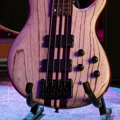 Cort A4 Ultra Ash Natural 4 String Electric Bass Fishman Fluence Hipshot image 2