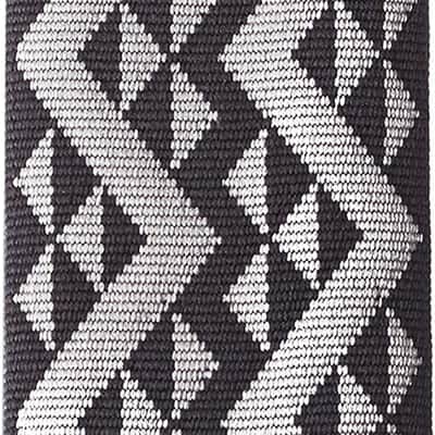 D'Addario Auto Lock Guitar Strap - Padded Geometric image 5