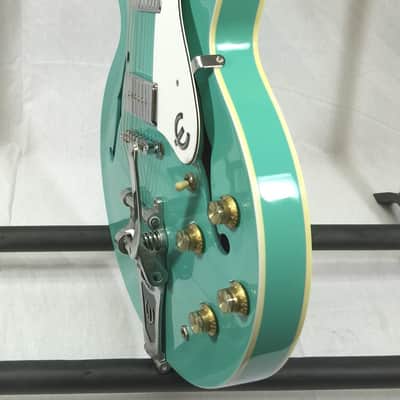 Epiphone Casino-VT TQ Gloss Turquoise image 11