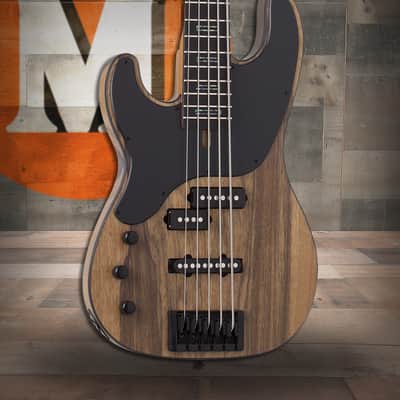 Schecter Model-T 5 Exotic LH - Natural Satin (2837) image 1
