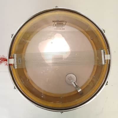 Kingston 5.5x14"Snare Drum Silver Sparkle MIJ Japan Vintage 60s 3Ply Lauan Pearl image 10