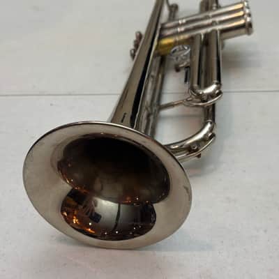 Tristar Silver-Plated Bb Trumpet w/ Bach 5C Mouthpiece, Case & Accessories – Made in India image 15