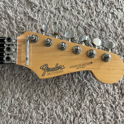 Fender Contemporary Stratocaster 1988 Vintage MIJ Japan Red Floyd Rose Guitar image 5