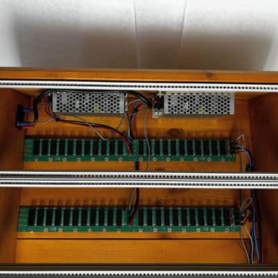Uryan Modular 12U / 84HP tabletop Custom Series eurorack case 2021 - Light Oak image 5