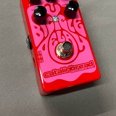 Catalinbread Bicycle Delay Pedal - 2010s - Pink image 3