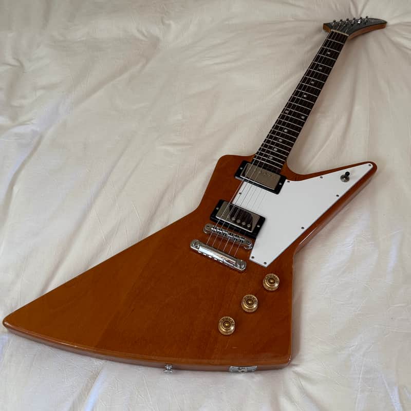 2022 Gibson Explorer Antique Natural - Free Pro Setup image 1