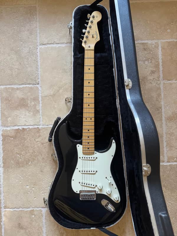 Fender Stratocaster HARDTAIL USA 2000 - Black Bild 1
