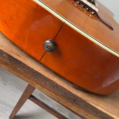 Hopf Original Hopf Parlor Acoustic Guitar 1960 - natural image 22