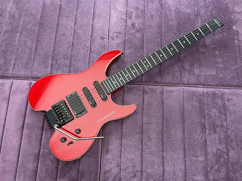 Very Rare Newburgh, NY. USA-Built RED Steinberger GM4T - Fully