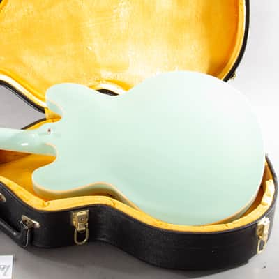 2016 Gibson Memphis ES-345 ’64 Reissue – Sea Foam Green, MHS Pickups, Varitone, w/ OHSC & COA image 7