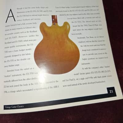 Rare Gibson ES-330TN 1959 - Natural Finish image 15