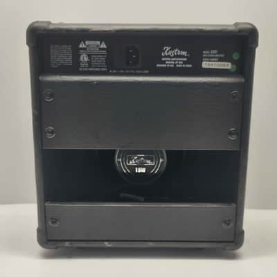 Kustom KXB1 10-Watts Bass Combo Amplifier 2010's - Black image 3
