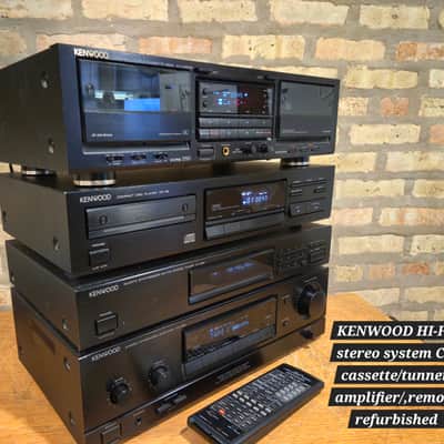 Kenwood true HI-FI stereo System w/ remote - refurbished image 1