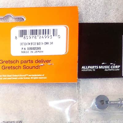 Gretsch® Allparts Space Control Adjustable Chrome Bridge~12" Radius~Rosewood Base~Brand New image 8
