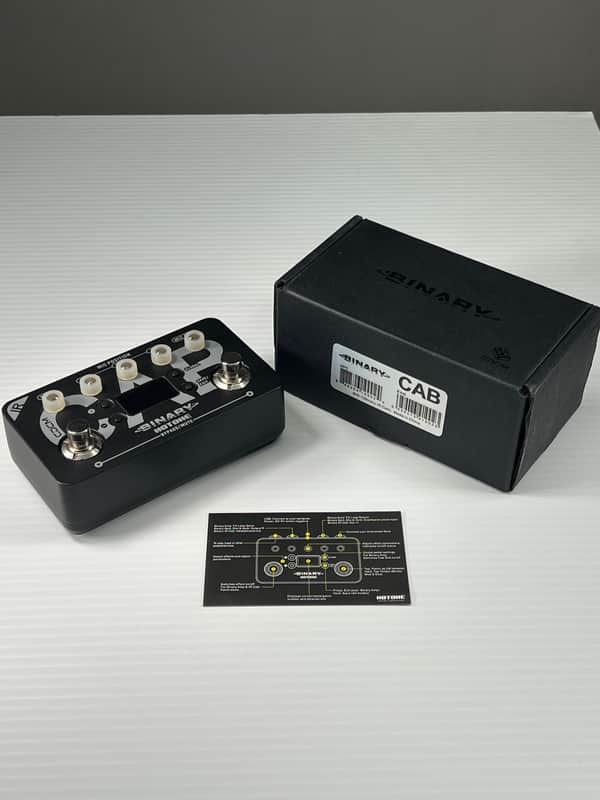 Hotone Binary IR Cab Impulse Response Cabinet Emulator 2018 - Black/Gray image 1