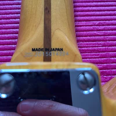 Fender Classic Special 50s Telecaster 2015 Japan Exclusive Vintage Natural Lacquer image 8