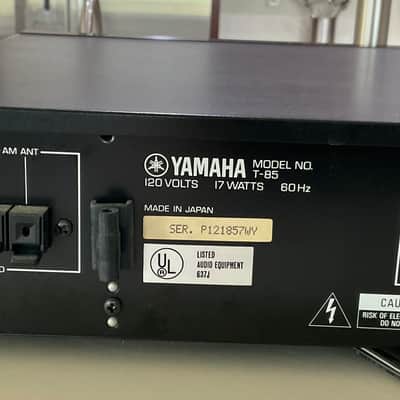 Yamaha T-85 Mid 80’s - Black image 5