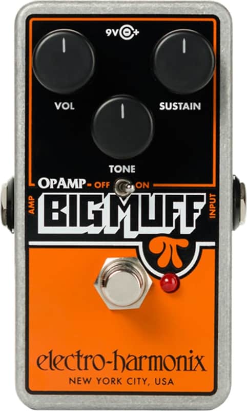 Electro-Harmonix Op Amp Big Muff Pi Fuzz Effects Pedal image 1