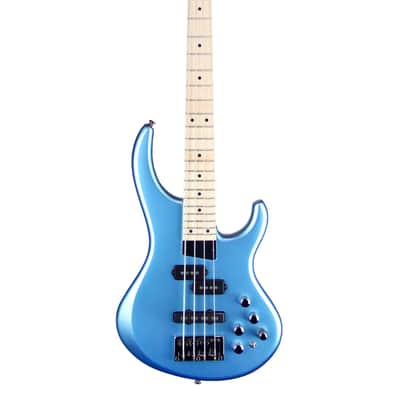 MTD Kingston Kingston LK4 Lake Placid Blue Gloss, Maple Fretboard image 11