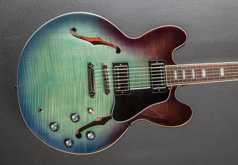 Epiphone ES-335 Figured - Blueberry Burst image 1
