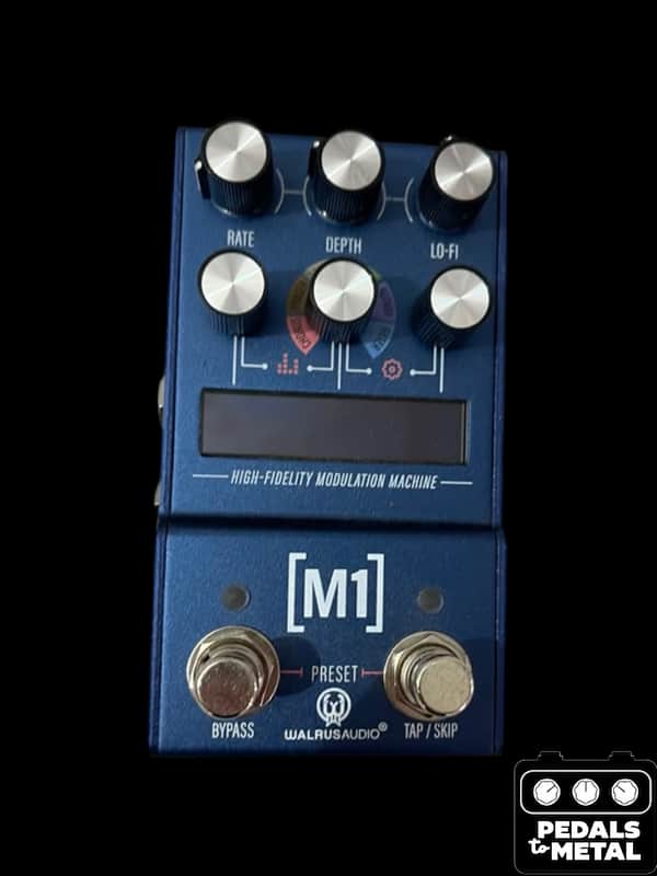 Walrus Audio Mako M1 MKII High-Fidelity Modulation Machine 2024 - Present - Blue - X18848 image 1