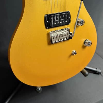 PRS SE CE 24 Standard Satin Electric Guitar Metallic Gold w/ Gig Bag image 3