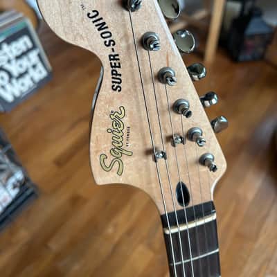Squier Paranormal Super-Sonic 2020 - Graphite Metallic image 6