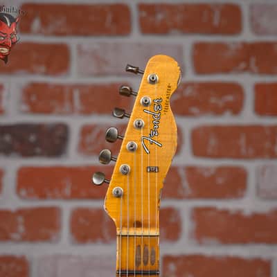 Fender Custom Shop LR25 1957 Telecaster Super Heavy Relic Aged Candy Apple Red 2025 w/OHSC image 11
