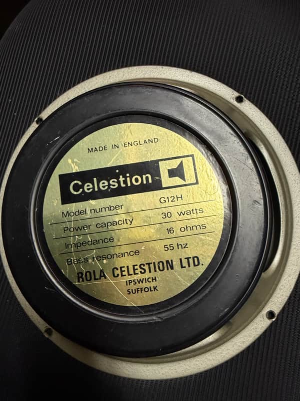 Celestion G12H Blackback T1281 1978 image 1