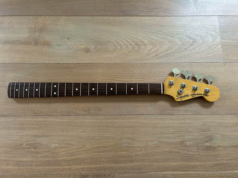 MIJ JV 1982 Fender Squier Precision Bass Neck - LOADED image 1