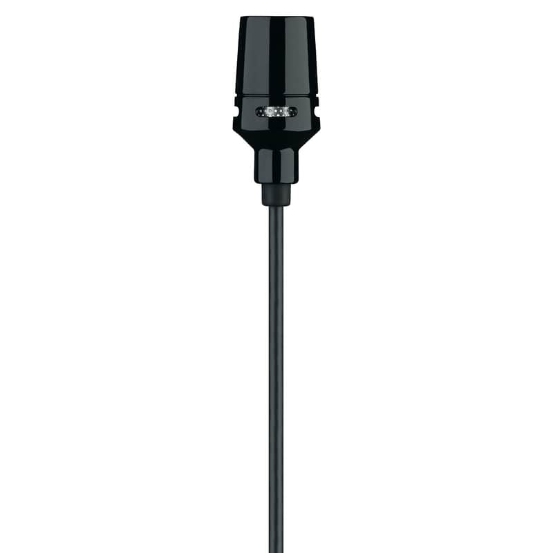 Shure CVL-B/C-TQG Centraverse Lavalier Condenser Mic w/ TA4F Condenser image 1
