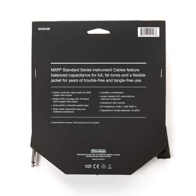 Mxr DCIS10R Cavo strumento Standard, 3 Metri angolato image 7