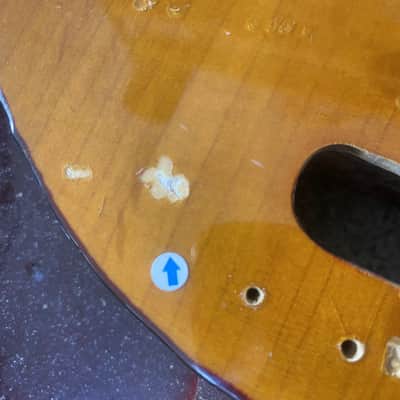 Sunburst Strat Style Electric Guitar Project, Basswood Body, Maple Neck image 9