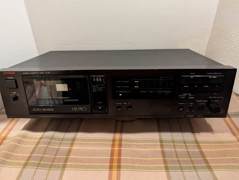Luxman K-111 Dolby HX Pro Cassette Deck image 1