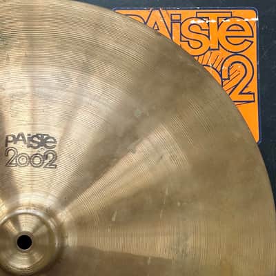 Paiste 18" BLACK LABEL 2002 China Type Cymbal 1978 w/Serial Switzerland image 4