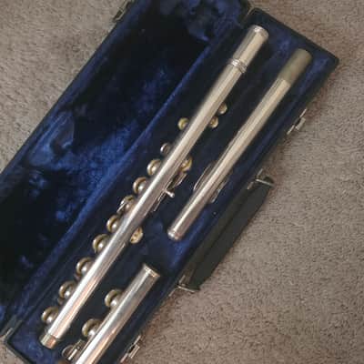 Emerson USA Model 3 Flute – Open Hole, Inline G, C Foot Playable Condition image 6