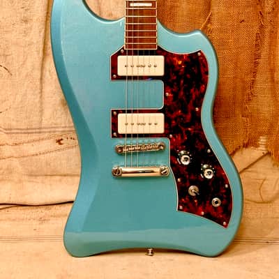 Guild Newark St Collection S-200 Thunderbird 2017 - Blue image 3