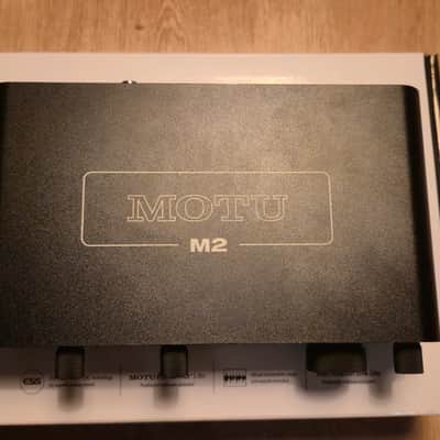 MOTU M2 USB-C Audio Interface 2019 - Present - Black image 4