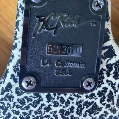 Bc rich ST3 Crackle USA image 5