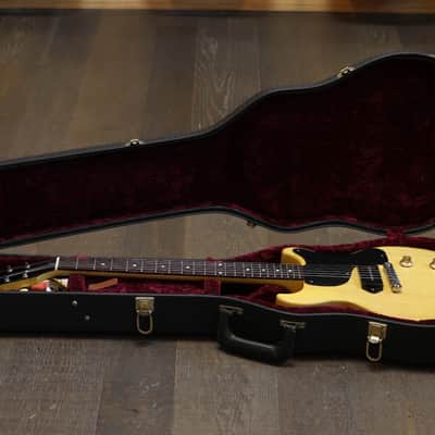 2005 Gibson Custom Shop Les Paul Jr Double Cut 1958 Reissue Electric Guitar TV Yellow VOS + COA OHSC image 22