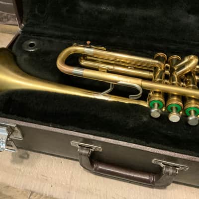 Olds Ambassador Trumpet - Raw Brass image 4