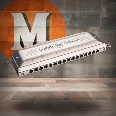 Hohner Super 64 Performance Chromatic Harmonica (M758501) image 1