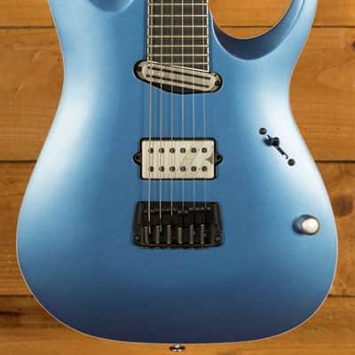Ibanez JBM9999 Jake Bowen/Periphery RGA Series Prestige - Bound Ebony - Azure Metallic Matte image 1