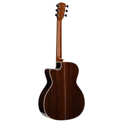 Alvarez Yairi Masterworks GYM80CE Shadowburst Grand Auditorium Acoustic-Electric (GYM80CE_Shadowburst) image 5