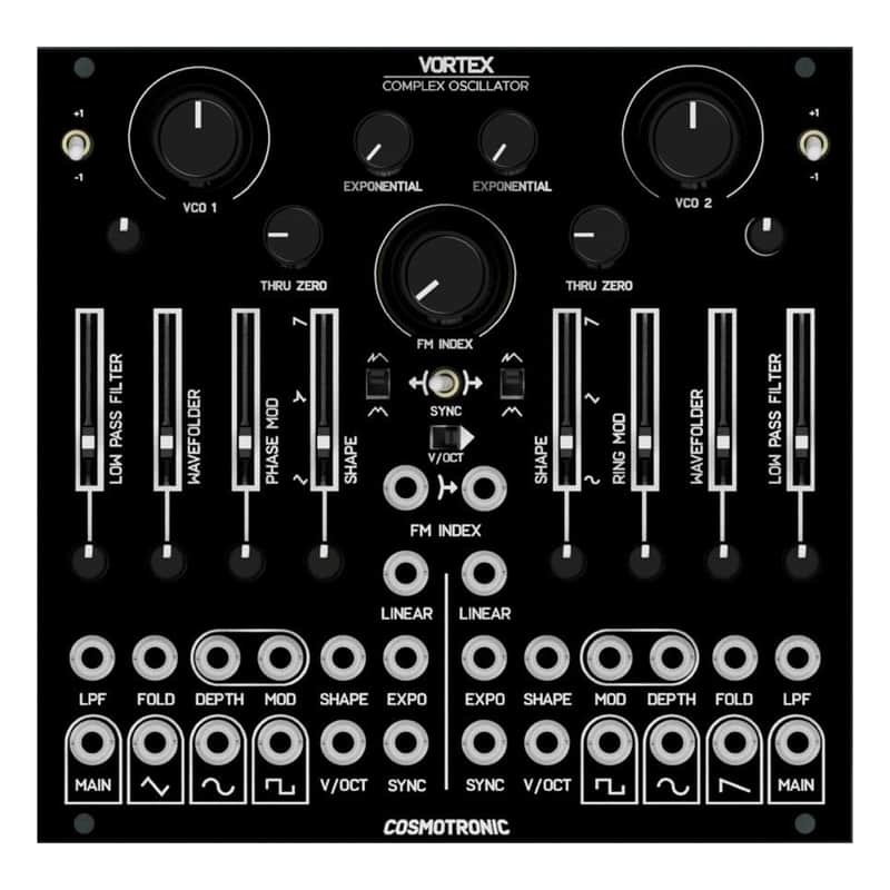 Cosmotronic Vortex Eurorack Complex Oscillator Module image 1