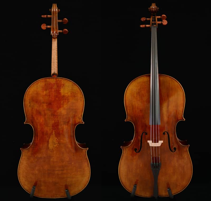 Nicely Hand Made 4/4 Cello European Wood Loud&Rich Tone No.W-030 image 1
